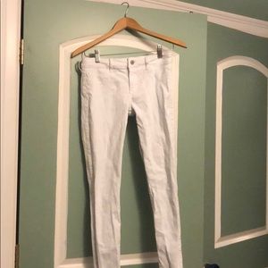 Hollister White Skinny Jeans